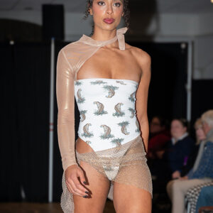 Asymmetrical Long Sleeve One-Piece