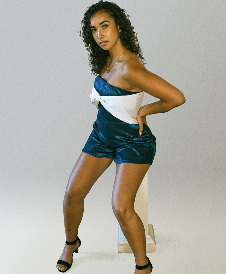 Bowtie Strapless Romper - Image 4