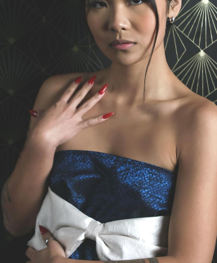 Bowtie Strapless Romper - Image 2