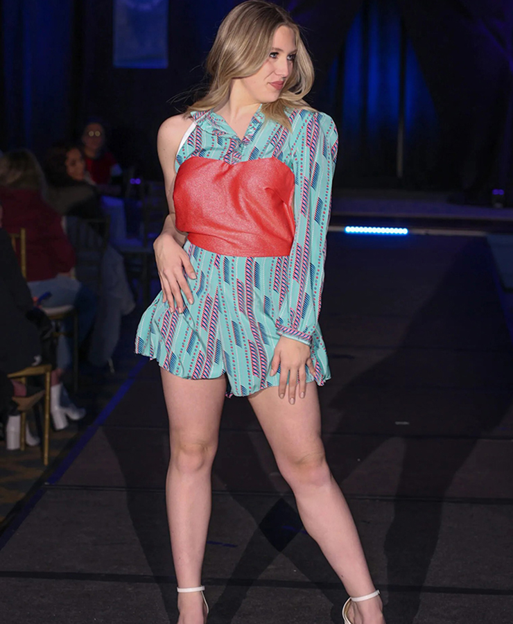 Asymmetrical Long Sleeve Romper