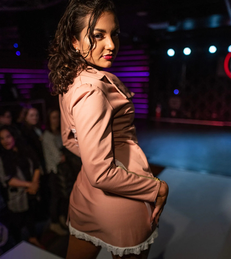 Corset-Back Blazer - Image 6